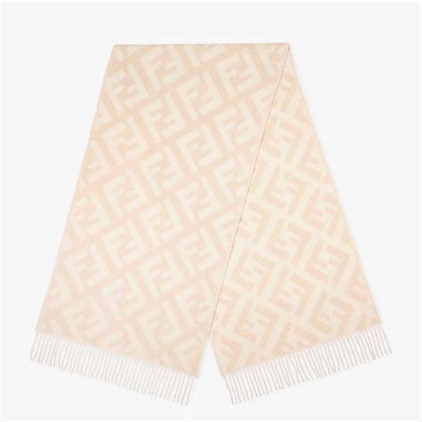 womens fendi scarf pink with f's|Fendi bathrobe women's.